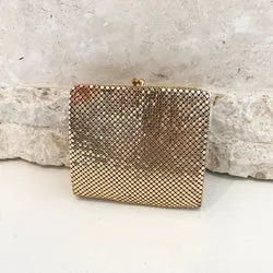 Vintage Oroton Gold Glomesh Wallet