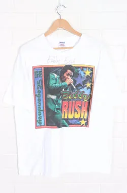 Vintage Autographed Bobby Rush "The Legendary" T-Shirt (L)