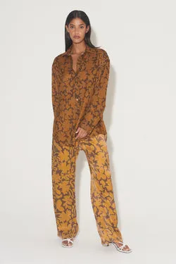 Immanuel Shirt Cocoa Leaf