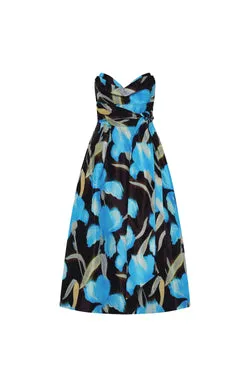 Ingrid Strapless Midi Dress