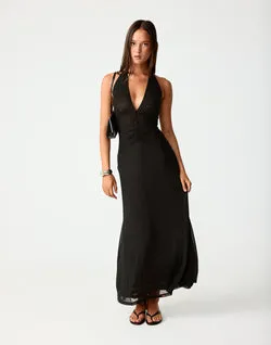 It Girl Maxi Dress (Black)