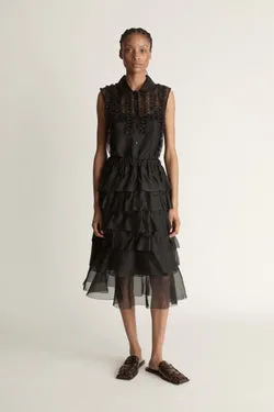 Innes Organza Ruffle Skirt