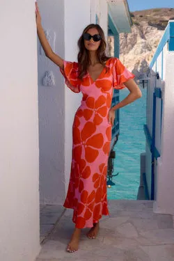 Isabella Dress In Hydra