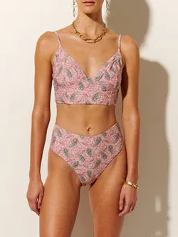 Isha High Waisted Bikini Bottom