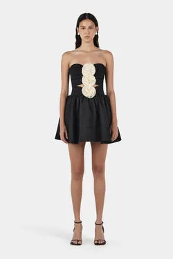 Jacquie Mini Dress Black/Cream