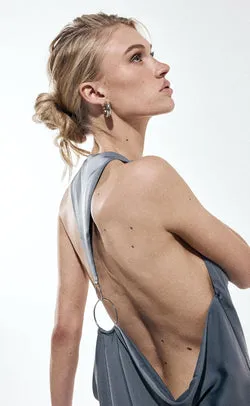 Dakari Maxi Dress (Steel)