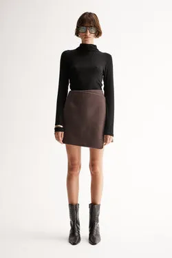 Arna Mini Skirt Chocolate