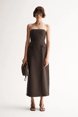 Isabella Dress Cocoa