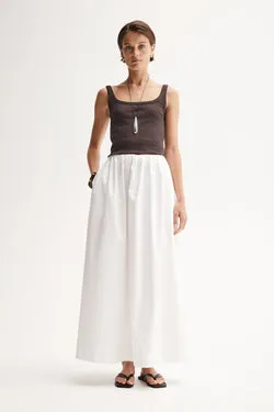 Sonia Maxi Skirt White