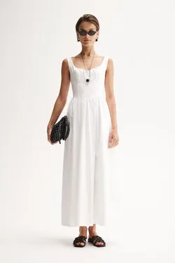 Sonia Maxi Dress White