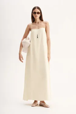 Wren Maxi Dress Butter Yellow