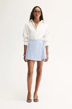 Holland Mini Skirt Blue Stripe