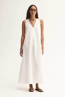 Mallory Maxi Dress White