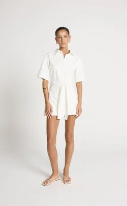 Lucy Mini Dress (White)