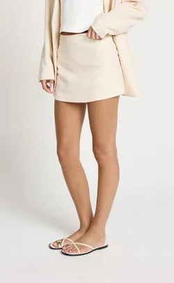 Bradshaw Mini Skirt (Oat)