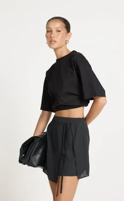Cynthia Mini Skirt (Black)