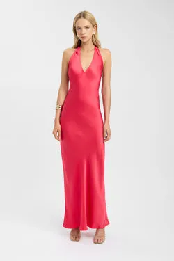 Monty Deep Vee Maxi Dress