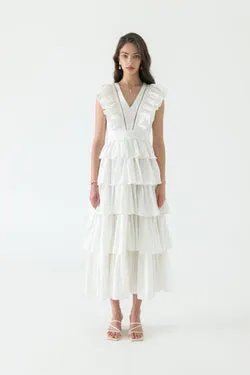 【LAST CHANCE】Rosalia Tiered Maxi Dress