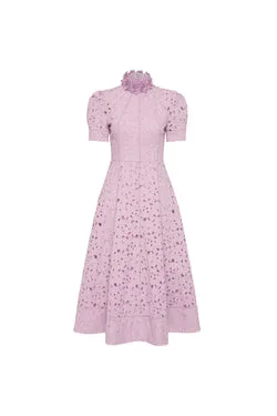 Kitsu Short Sleeve Midi Dress
