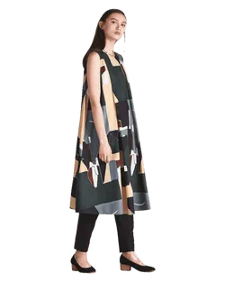 Size S | Kowtow Sleeveless Cotton Midi Dress