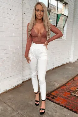 Kulture Pant - White