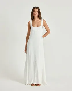 Mallory Maxi Dress (White)