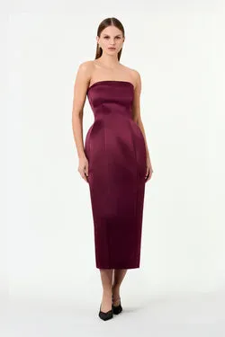 KASIA DRESS - BLACKBERRY