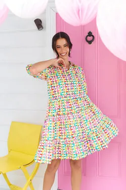 Kennedy Cotton Dress - Confetti - FINAL SALE