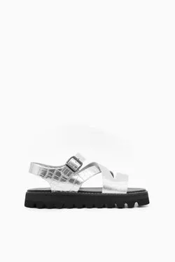Kuwaii Cocoon Sandal - Silver