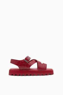 Kuwaii Cocoon Sandal - Sangria