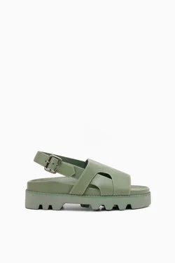 Kuwaii Sisko Sandal - Moss