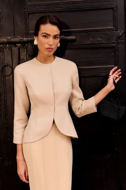 Blazer Bianca Champán