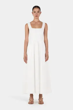 Leonay Midi Dress Ivory