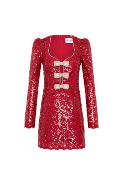 Leyla Long Sleeve Mini Dress