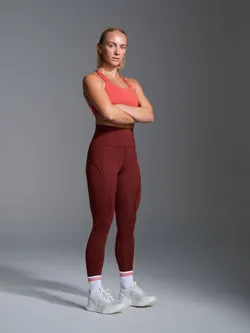 LIMITLESS POCKET 7/8 Legging Rust