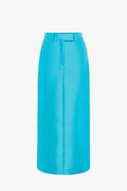 Eve Maxi Skirt - Aqua