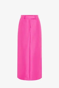 Eve Maxi Skirt - Hot Pink