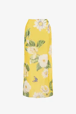 Jing Maxi Skirt - Joie Print in Sunshine