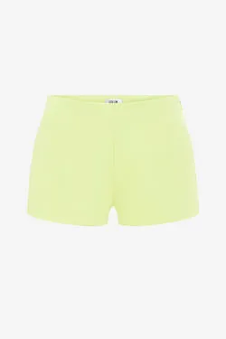 Olivianne Shorts - Chartreuse