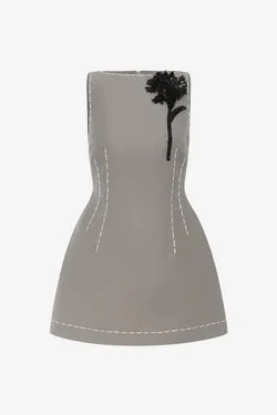Ali Mini Dress - Steel