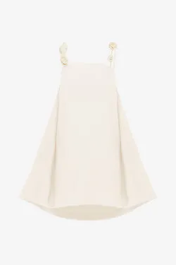 Fiona Rose Mini Dress - Vanilla