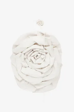 Bloom Rose Mini Dress - Vanilla