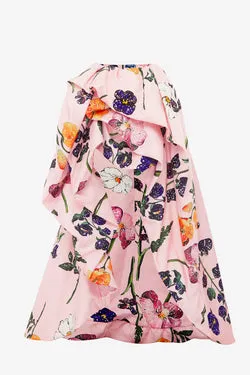 Fiorella Embellished Voluminous Skirt - Wildbloom