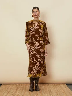 Bianca Velvet Midi Dress