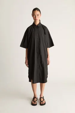LM Poplin SS Shirt Dress