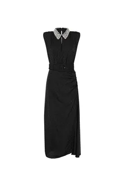 Lorraine Collar Midi Dress