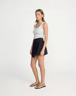 Nicholas Denim Mini Skirt (Indigo)