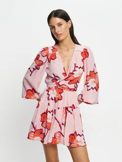 Lani Tie Front Mini Dress