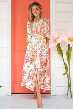 Lea Maxi Dress - Ivory