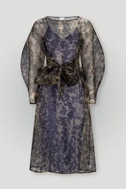 LIBA DRESS - ROSE PETAL PRINT